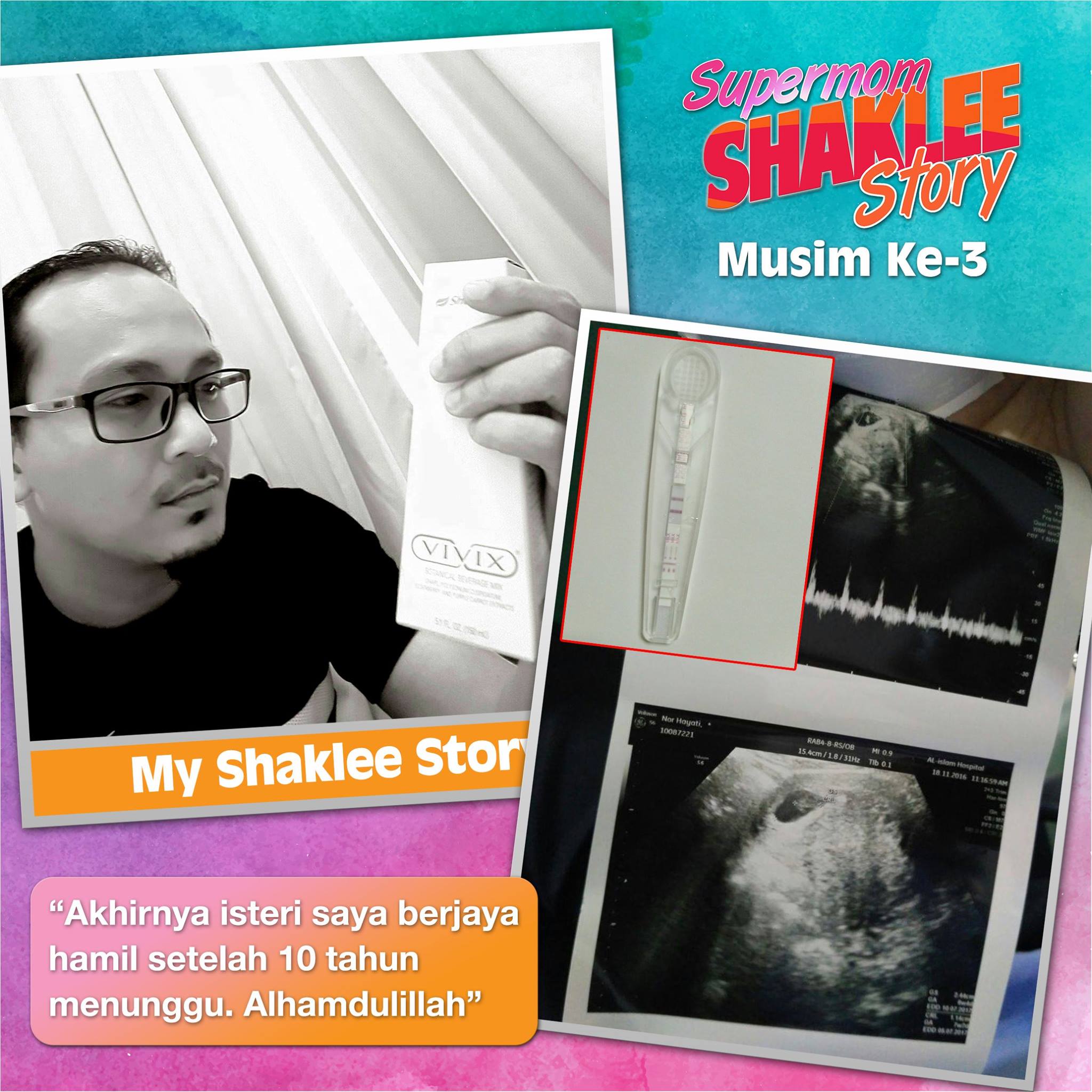 penantian hamil cahaya mata kedua selamat 10 tahun berakhir